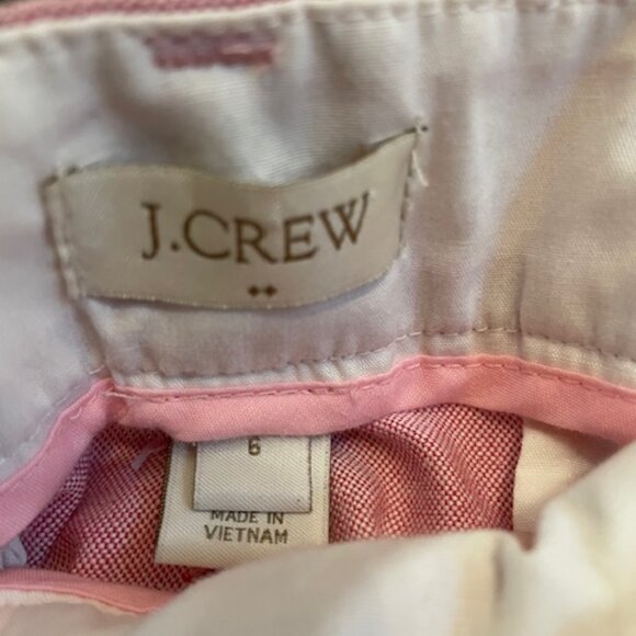 J.Crew Cropped Pink Pants, Size 6 - Picture 4 of 6